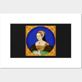 Digital portrait of Katherine Howard Posters and Art